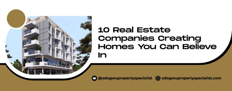 Read more about the article 10 Real Estate Companies Creating Homes You Can Believe In