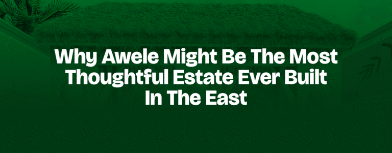 Read more about the article WHY AWELE MIGHT BE THE MOST THOUGHTFUL ESTATE EVER BUILT IN THE EAST